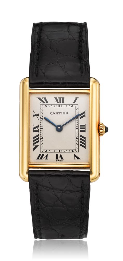 cartier tank gold quartz|cartier tank quartz argent 925.